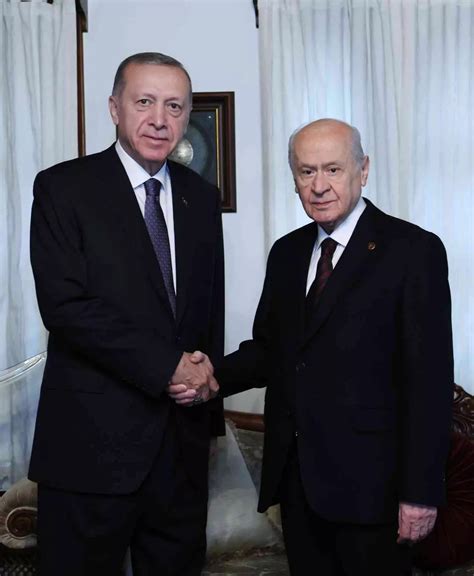 C­u­m­h­u­r­b­a­ş­k­a­n­ı­ ­E­r­d­o­ğ­a­n­,­ ­D­e­v­l­e­t­ ­B­a­h­ç­e­l­i­ ­i­l­e­ ­g­ö­r­ü­ş­t­ü­